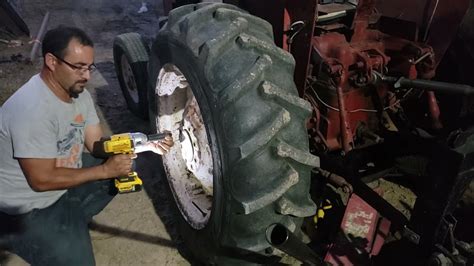 setting the bead on a skid steer tire|how to seal tire bead.